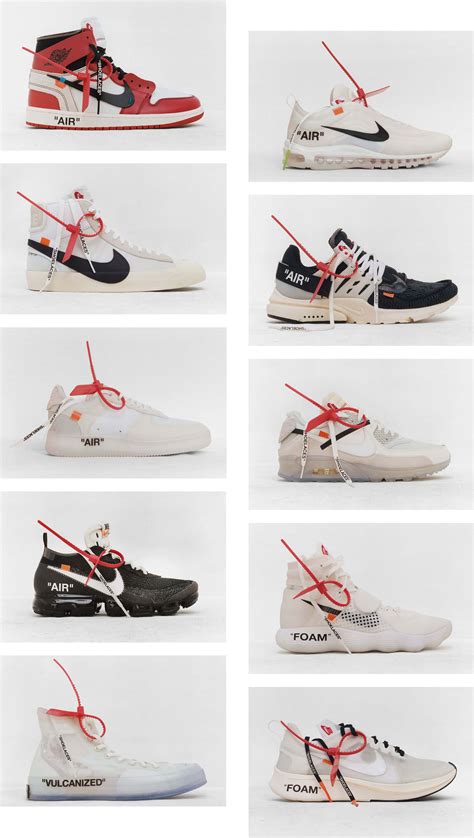 alle off white nike schuhe|Nike Off-White women's.